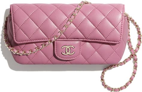 chanel glasses case with chain